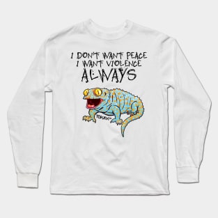 Tokay Lizard funny t shirt Long Sleeve T-Shirt